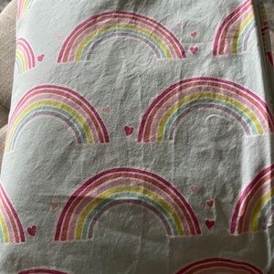 Pottery Barn Kids Multicolor Rainbow Duvet Cover